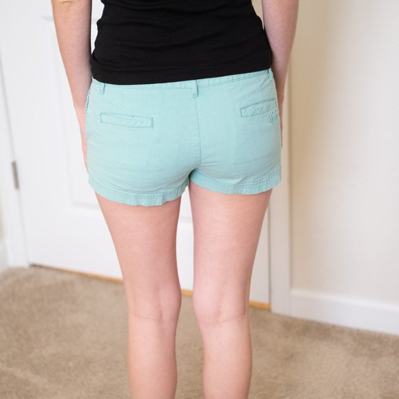 Vans teal skater shorts - Picture 2 of 2